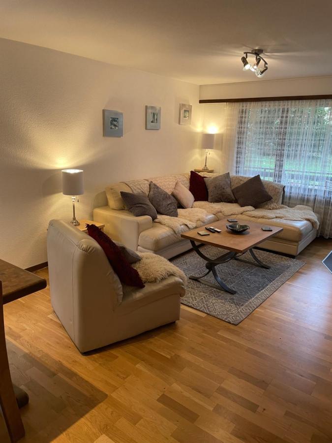 Modern Taesch Apartment With Free Parking Exterior photo